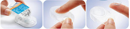 Soflens Daily Disposable for Astigmatism - Handhabung